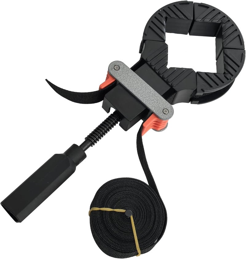 SUGOOE Band Clamps, Frame Quick Release Strap Clamps with 4 Corner Claws, Picture Frame Clamps for Woodworking - Image 1